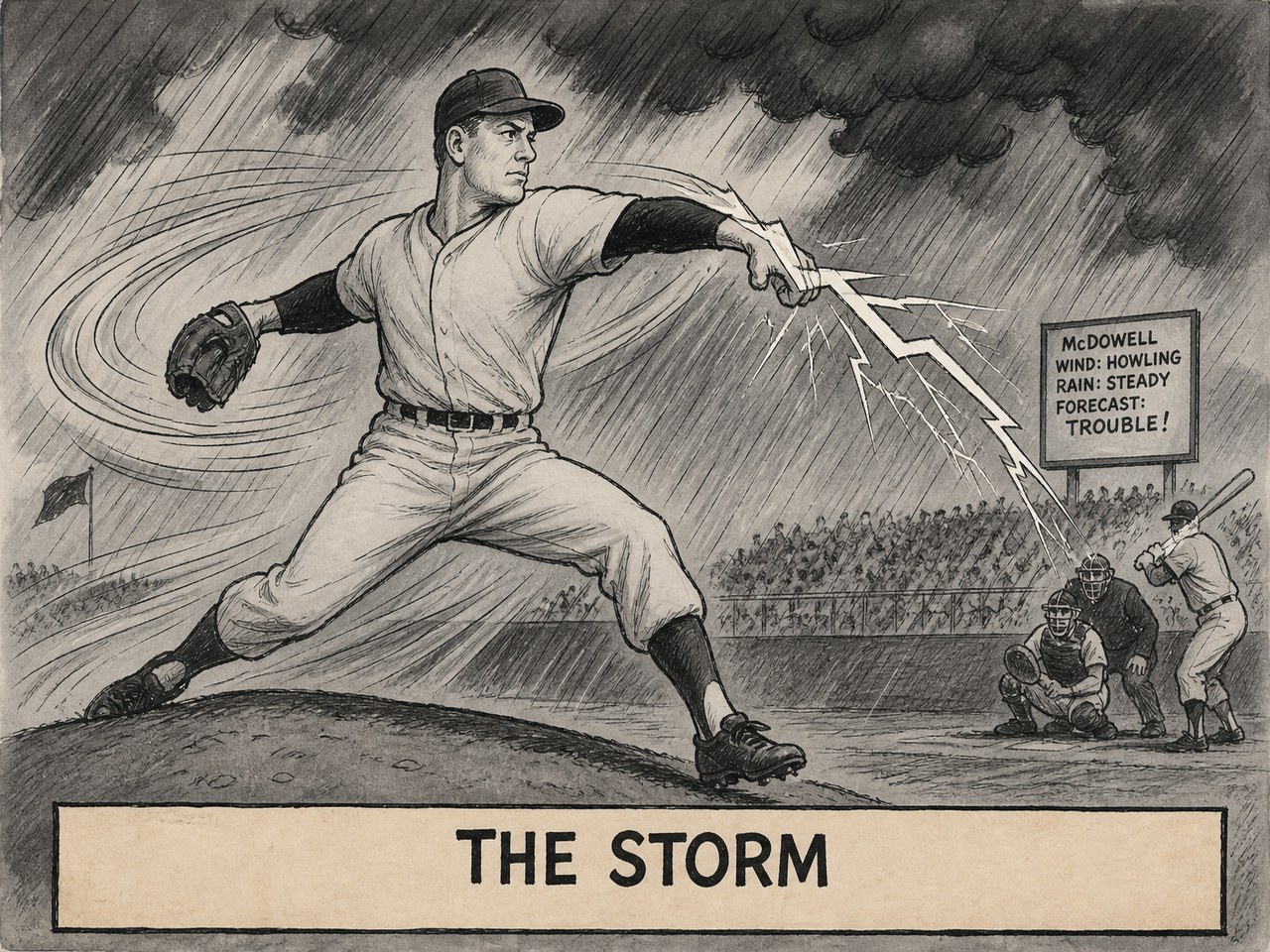 Sam McDowell 1969 — THE STORM