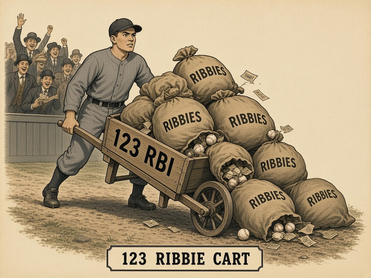 Sherry Magee 1910 — 123 RIBBIE CART