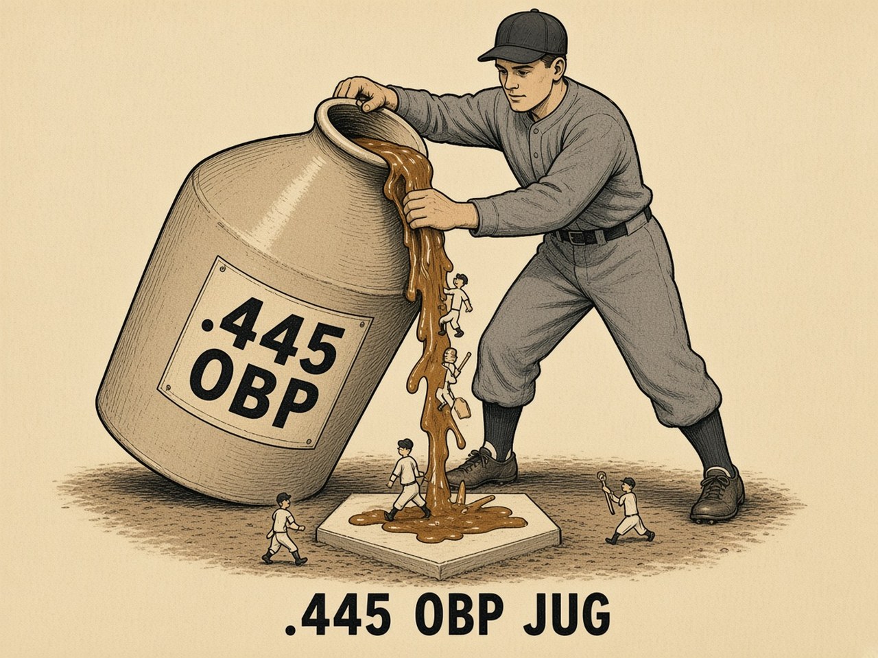 Sherry Magee 1910 — .445 OBP JUG