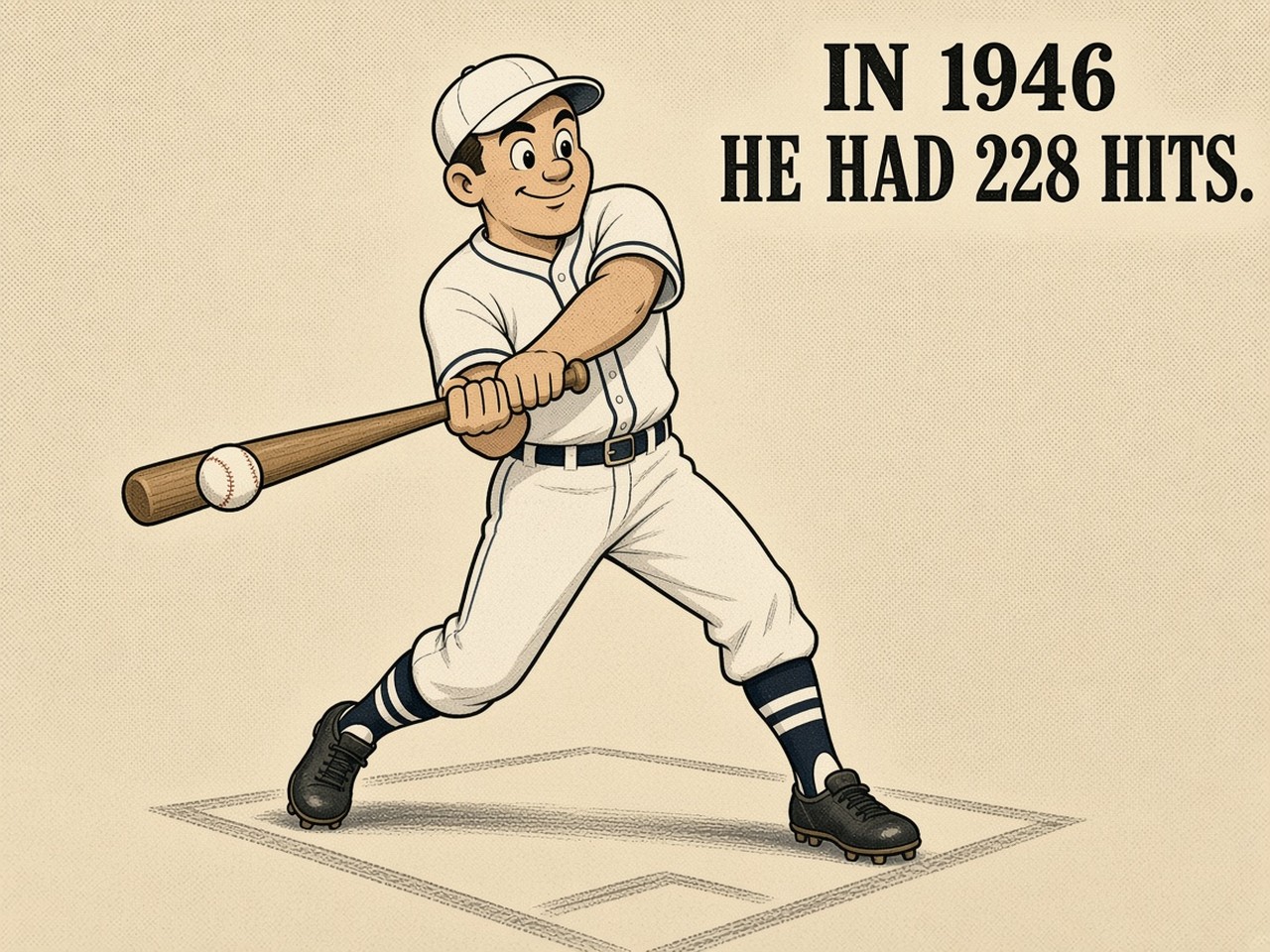 Stan Musial 1946 — 228 HITS