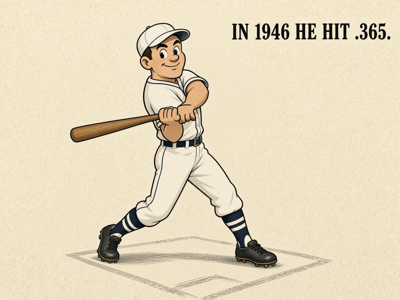 Stan Musial 1946 — .365 AVG