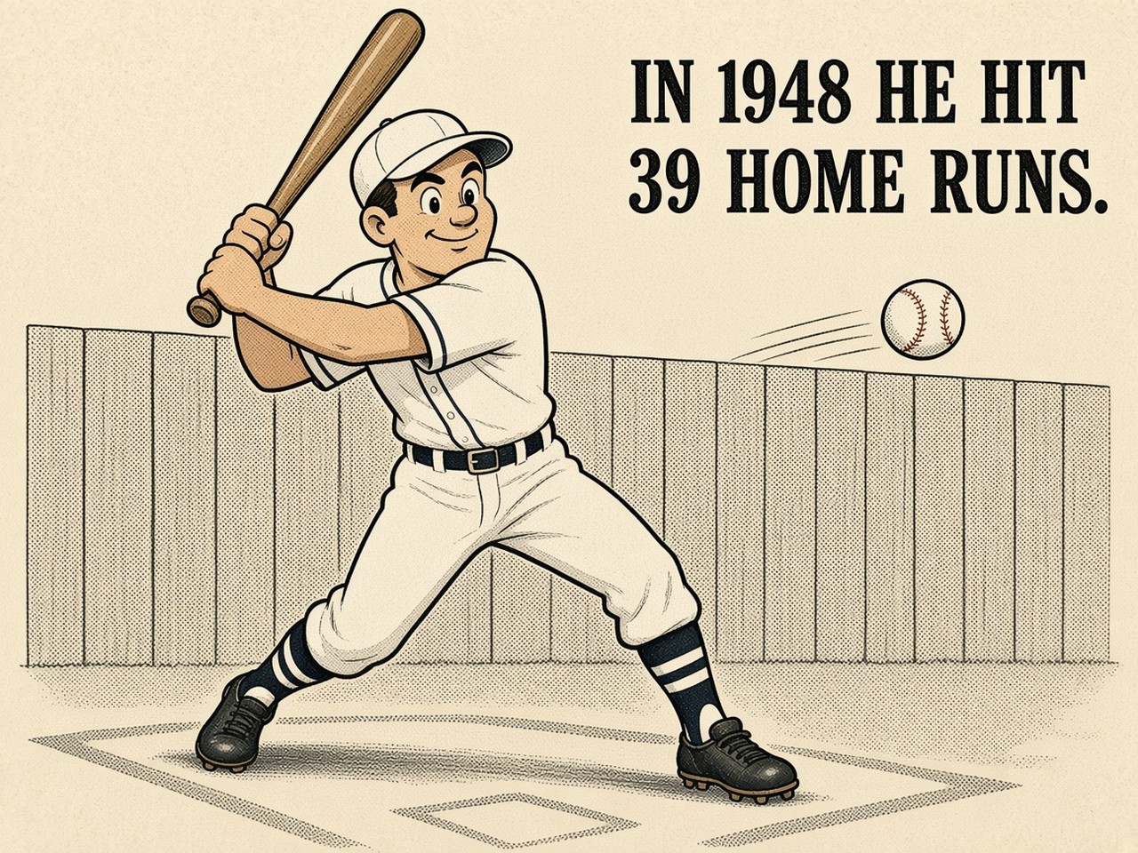 Stan Musial 1948 — 39 HOME RUNS