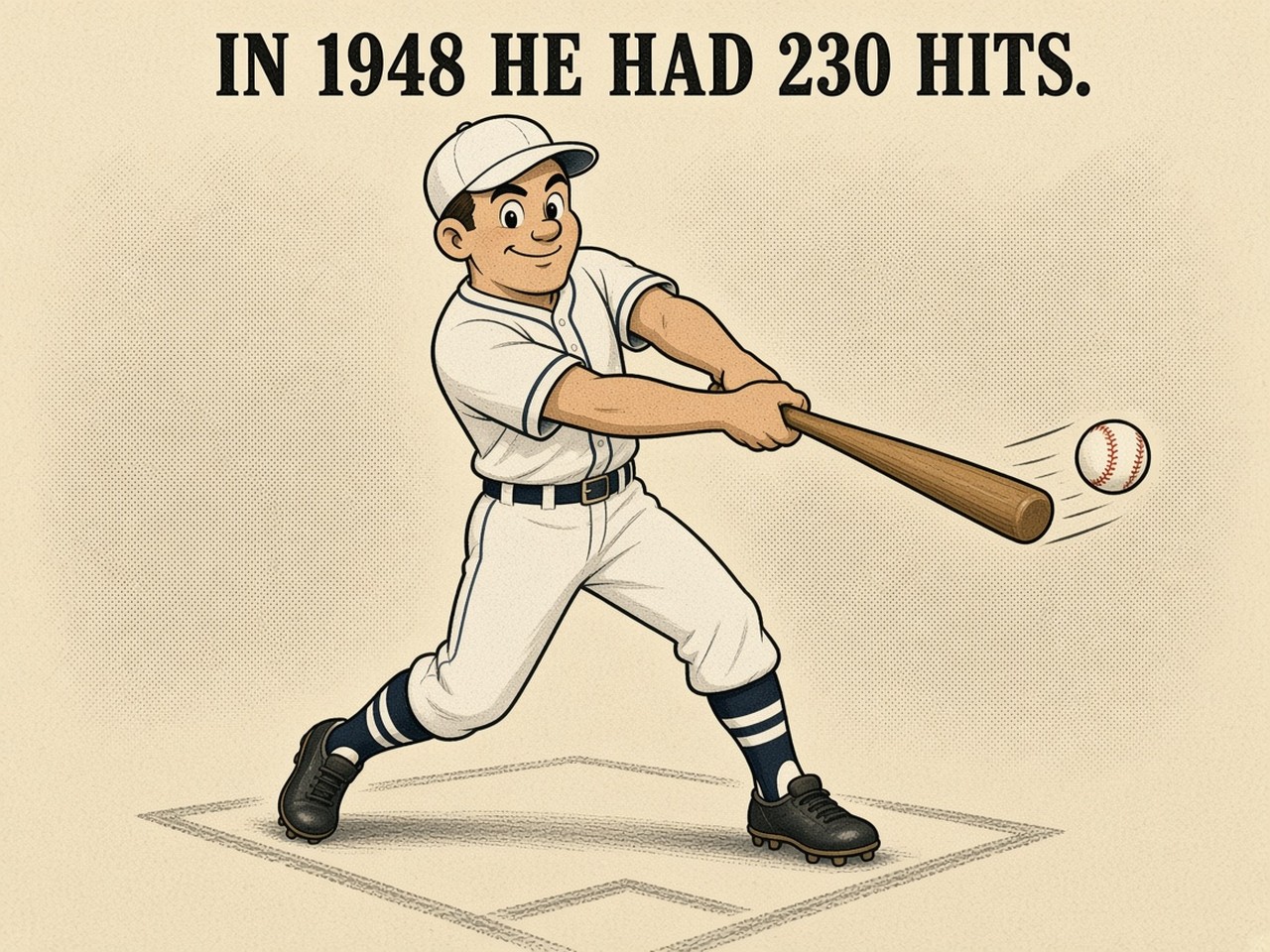 Stan Musial 1948 — 230 HITS