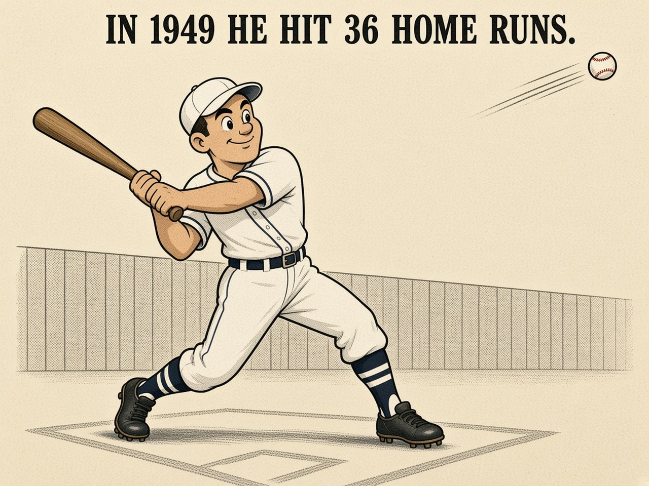 Stan Musial 1949 — 36 HOME RUNS