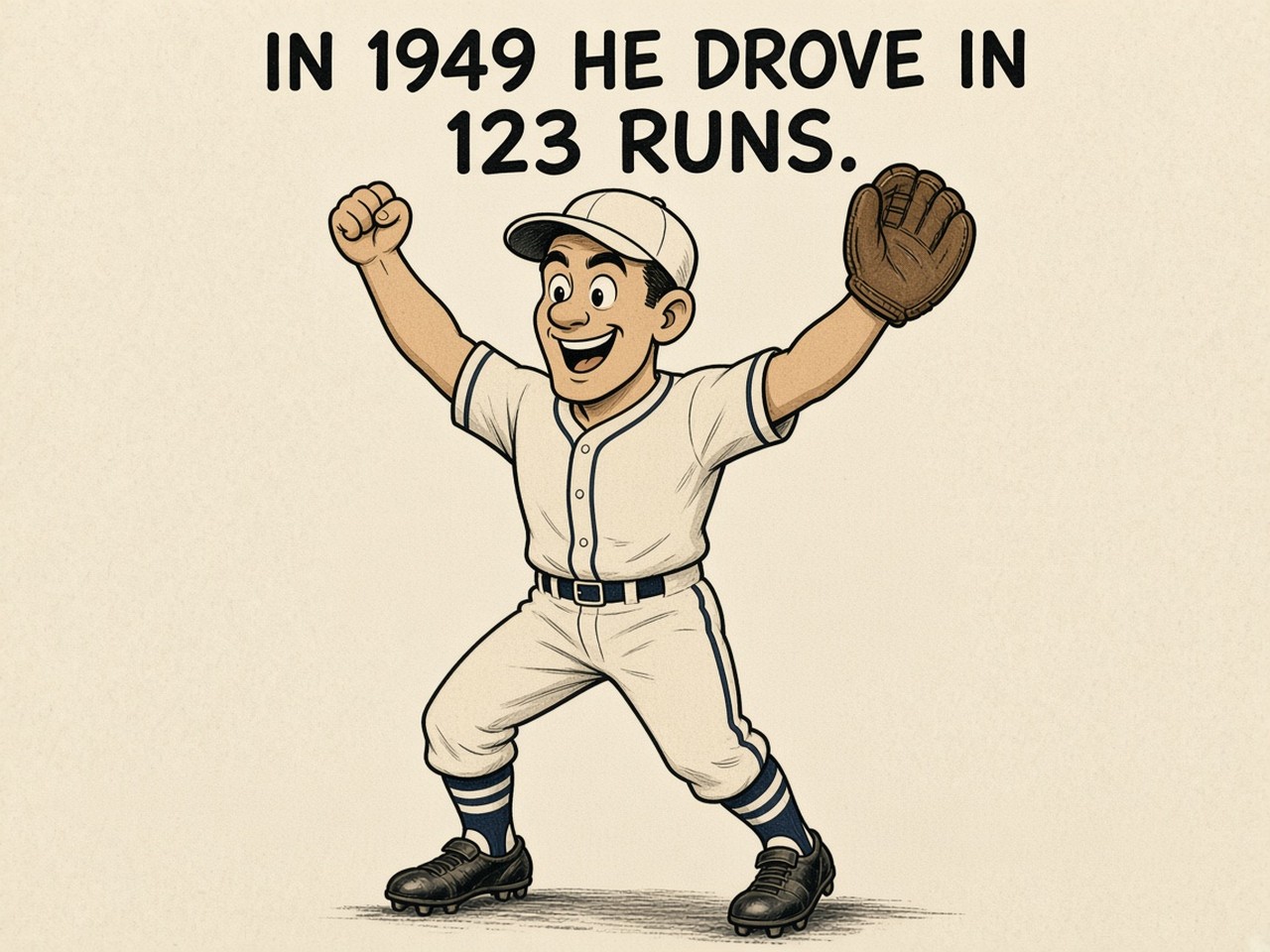 Stan Musial 1949 — 123 RBI