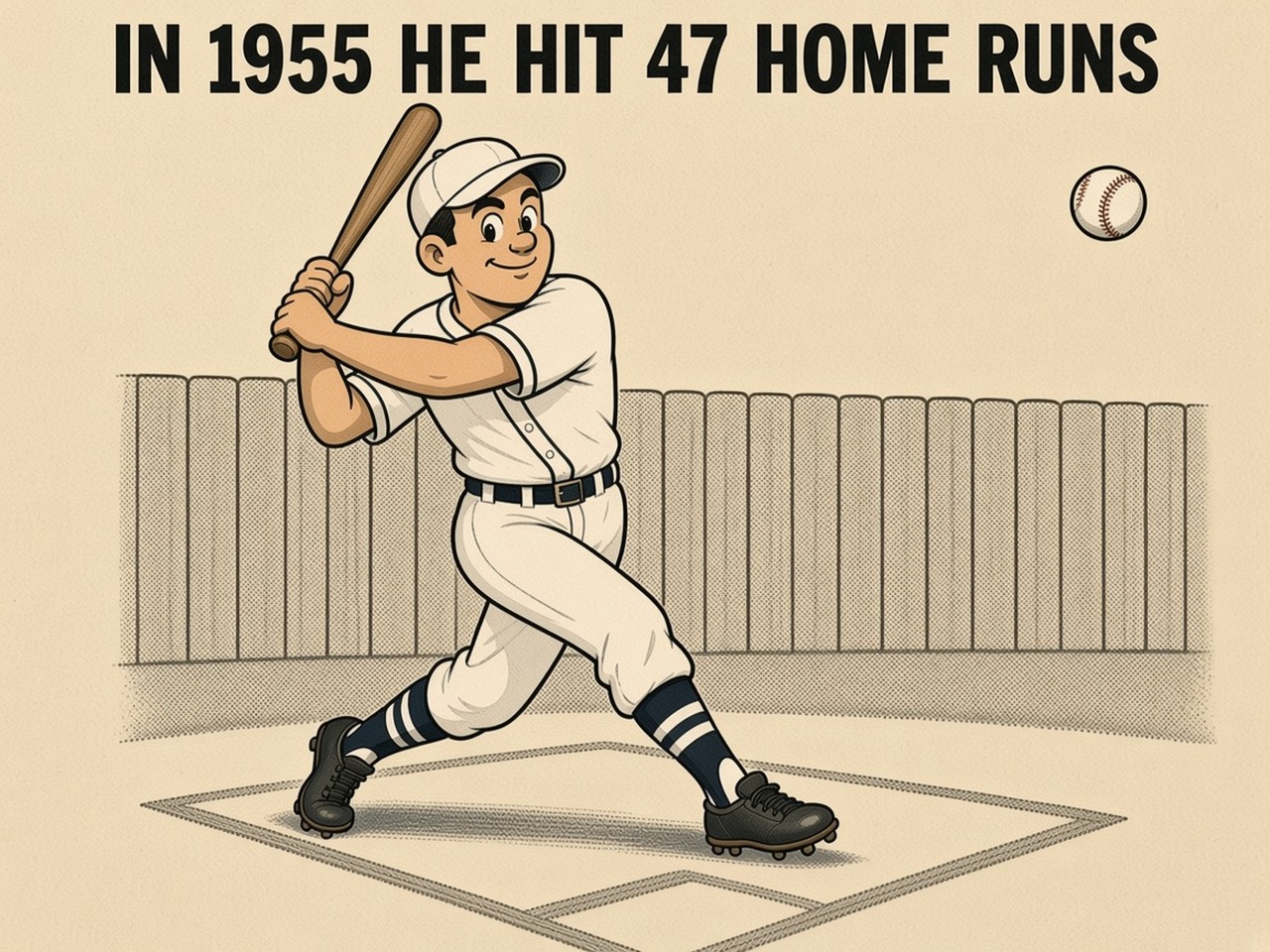 Ted Kluszewski 1955 — 47 HOME RUNS
