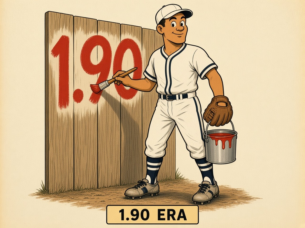 Walter Johnson 1916 — 1.90 ERA